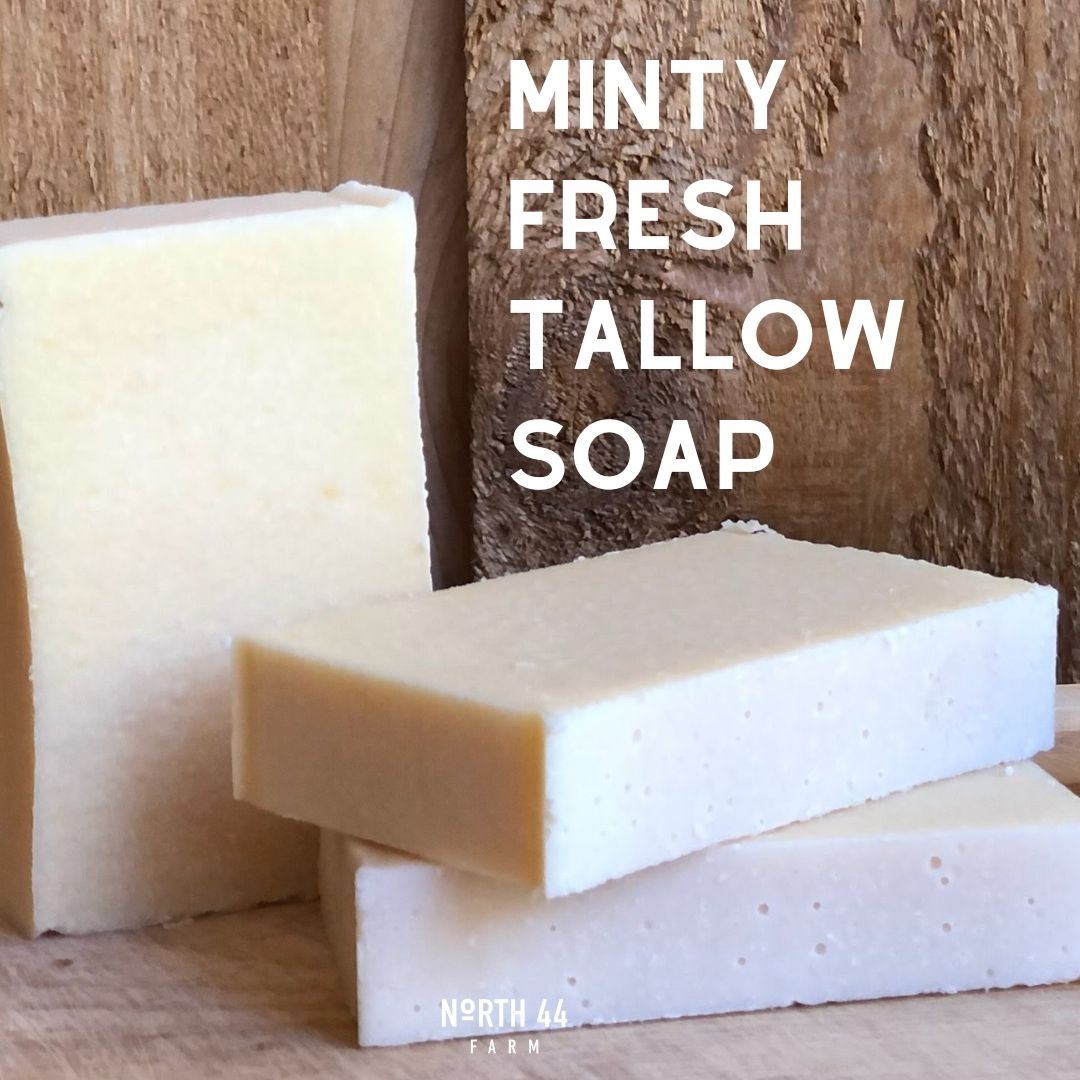 Natural Tallow Bar Soap for Men and Women, 4 oz - Kazakhstan