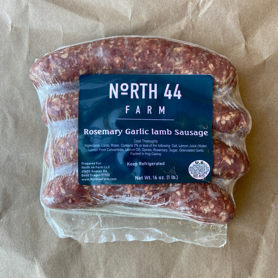 Rosemary Garlic Lamb Sausage