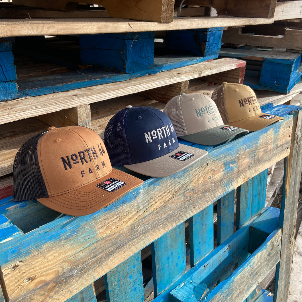 North 44 Farm Snapback Hats