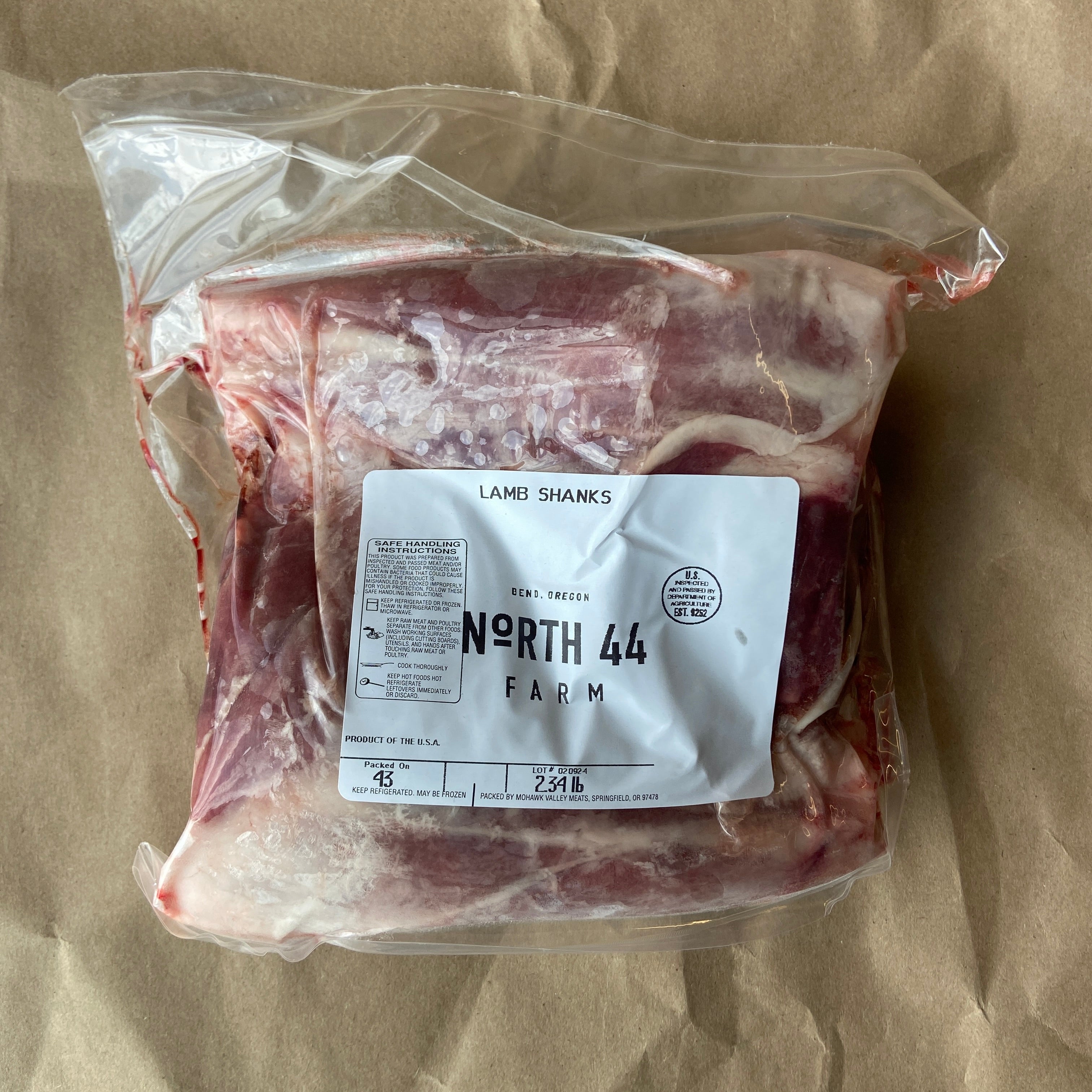 Lamb Shanks – North 44 Farm